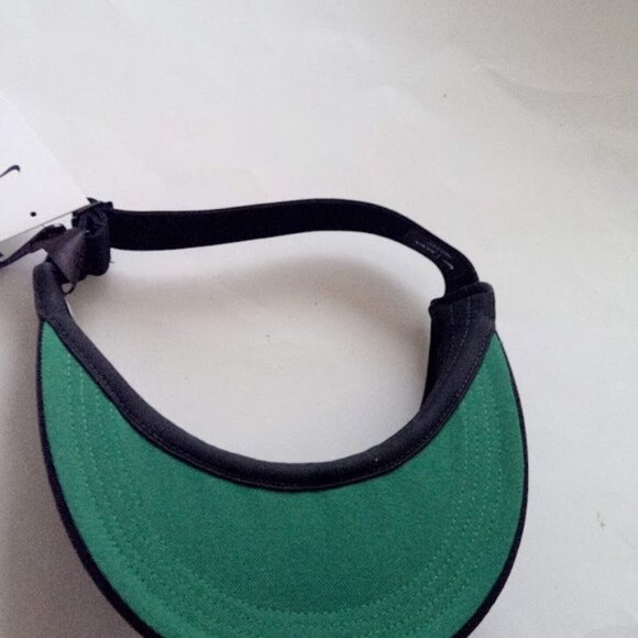 New Nike Adult Unisex Golf Dri-Fit Victory Visor Tall Cap Black Hat One Size - Picture 12 of 12